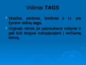 TagEditor redagavimo aplinka 15 puslapis