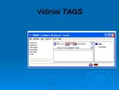 TagEditor redagavimo aplinka 16 puslapis