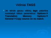 TagEditor redagavimo aplinka 17 puslapis