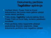 TagEditor redagavimo aplinka 20 puslapis