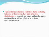 Tarptautinių sutarčių vieta nacionalinės teisės sistemose 8 puslapis