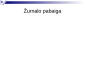 Teisėkūros proceso stadijos ir taisyklės Lietuvos parlamente 20 puslapis