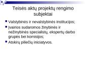 Teisėkūros proceso stadijos ir taisyklės Lietuvos parlamente 4 puslapis