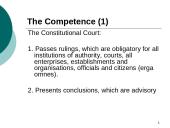 The competence of Lithuanian Constitutional court 3 puslapis