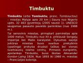 Timbuktu, Malis 5 puslapis