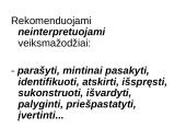 Ugdymo psichologija ir ugdymo tikslai 13 puslapis
