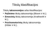 Ugdymo psichologija ir ugdymo tikslai 17 puslapis