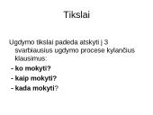 Ugdymo psichologija ir ugdymo tikslai 18 puslapis