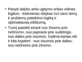 Ugdymo psichologija ir ugdymo tikslai 20 puslapis