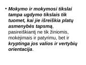 Ugdymo psichologija ir ugdymo tikslai 5 puslapis