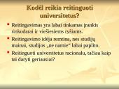 Universitetų reitingavimas 2 puslapis