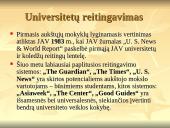 Universitetų reitingavimas 3 puslapis