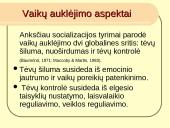 Vaikų ir tėvų psichopatologijos ryšys su auklėjimo ypatumais 11 puslapis
