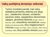 Vaikų ir tėvų psichopatologijos ryšys su auklėjimo ypatumais 10 puslapis
