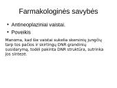 Vaistai skirti vėžio gydymui 13 puslapis