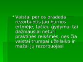 Vaistų vartojimas 8 puslapis