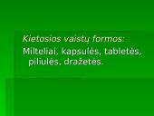 Vaistų vartojimas 10 puslapis
