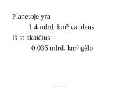 Vandens būklė 5 puslapis