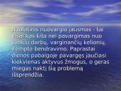 Veiklos apibūdinimas. Žmogaus aktyvumas 13 puslapis