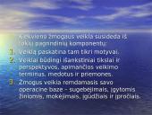 Veiklos apibūdinimas. Žmogaus aktyvumas 3 puslapis