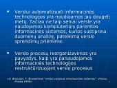 Verslo informacinės sistemos 15 puslapis