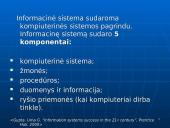 Verslo informacinės sistemos 8 puslapis