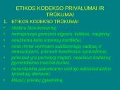 Viešojo administravimo etikos kodeksai 9 puslapis