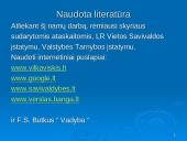 Vilkaviškio rajono savivaldybės Finansų ir biudžeto skyriaus valdymo praktika 18 puslapis