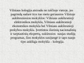 Vilniaus kolegija 2 puslapis