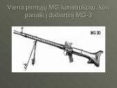 Vokietijos kariuomenės kulkosvaidžiai. Jų atsiradimas ir raida 9 puslapis