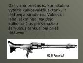Vokietijos kariuomenės kulkosvaidžiai. Jų atsiradimas ir raida 10 puslapis