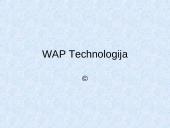 WAP technologijos raida