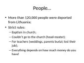 What happened in Lithuania from 1940-2000 years 19 puslapis