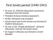 What happened in Lithuania from 1940-2000 years 7 puslapis