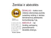 Ženklai ir abėcėlės 3 puslapis