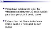 Žydų socialinė padėtis Lietuvos Didžiojoje Kunigaikštystėje (LDK) 7 puslapis