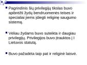 Žydų socialinė padėtis Lietuvos Didžiojoje Kunigaikštystėje (LDK) 9 puslapis