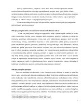 Įtikinimo ir prievartos priemonės policijos veikloje (uždaviniai, veiklos principai, teisės ir pareigos) 5 puslapis