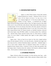 Egipto istorinė bei geografinė padėtis 3 puslapis