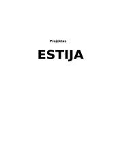Estijos istorija ir geografija
