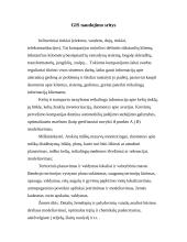 Geoinformacinių sistemų pritaikymas individualiuose įmonėse ir švietime 7 puslapis