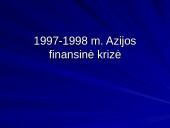 1997-1998 metų Azijos finansinė krizė