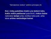 A. Smito koncepcija apie "ekonominį žmogų" ir "nematomą ranką" bei jos vertinimas dabartinės ekonomikos požiūriu 13 puslapis