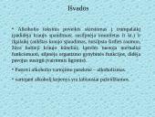 Alkoholio toksinis poveikis organizmui 11 puslapis