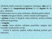 Alkoholio toksinis poveikis organizmui 4 puslapis