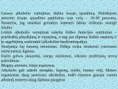 Alkoholio toksinis poveikis organizmui 7 puslapis