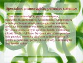 Aminorūgščių rezorbcija ir perneša į ląsteles 9 puslapis