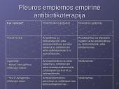 Antibiotikoterapija esant imunodeficitinėm būklėm 8 puslapis