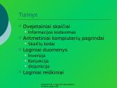 Aritmetiniai ir loginiai kompiuterių veikimo pagrindai 2 puslapis