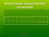 Aritmetiniai ir loginiai kompiuterių veikimo pagrindai 5 puslapis